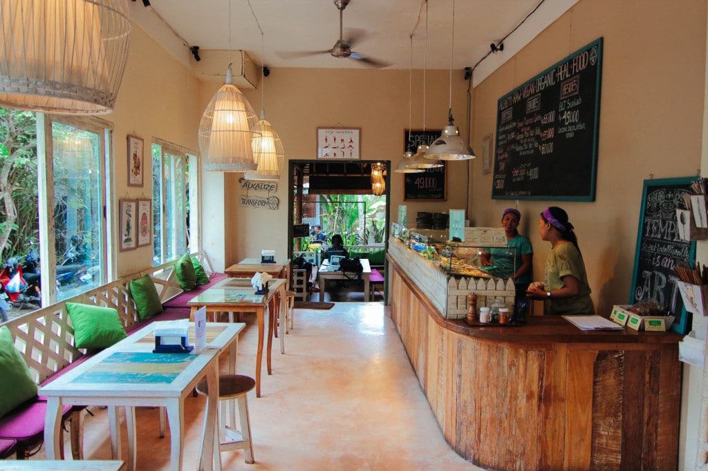 Alchemie-Café in Ubud