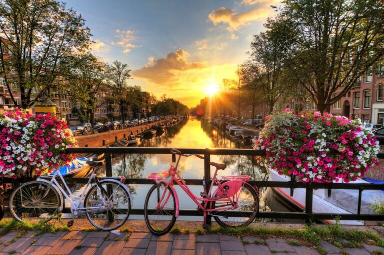 Kanäle von Amsterdam