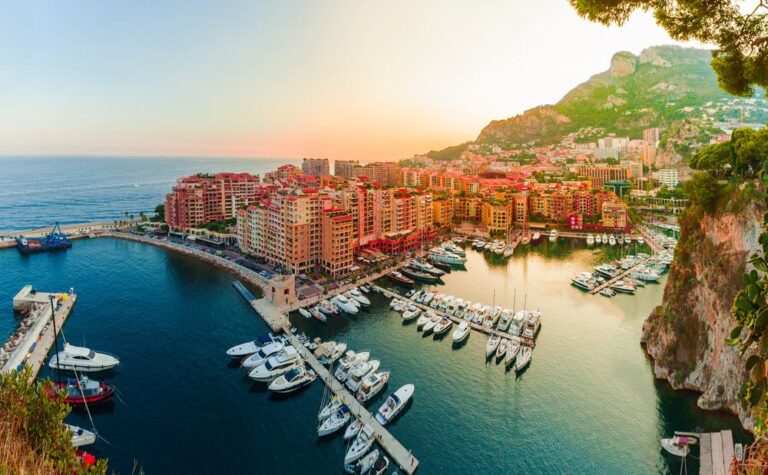 Hafen von Monaco