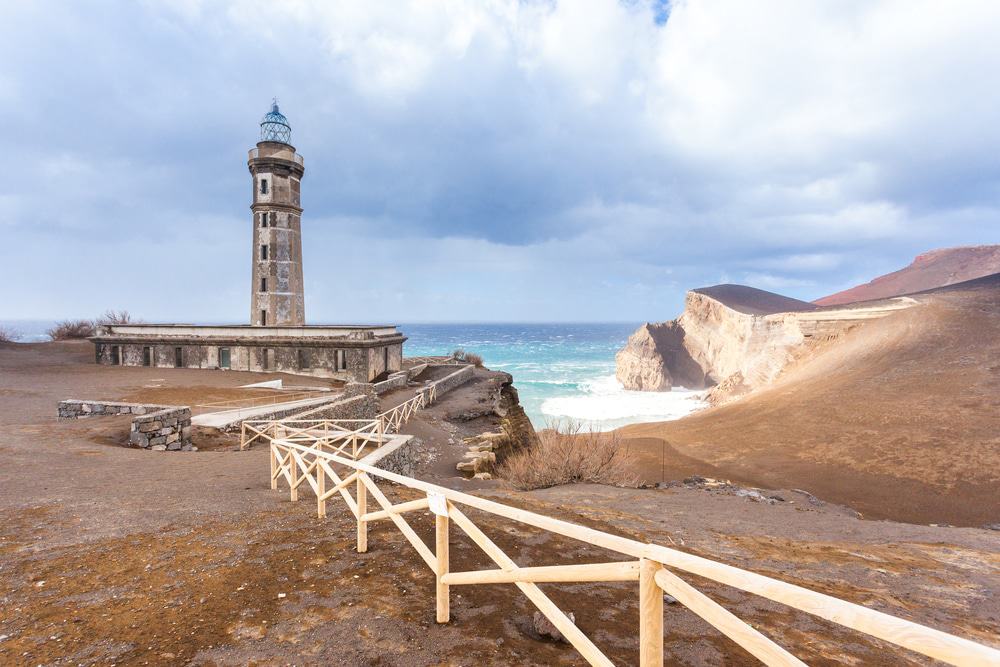 Leuchtturm von Capelinhos