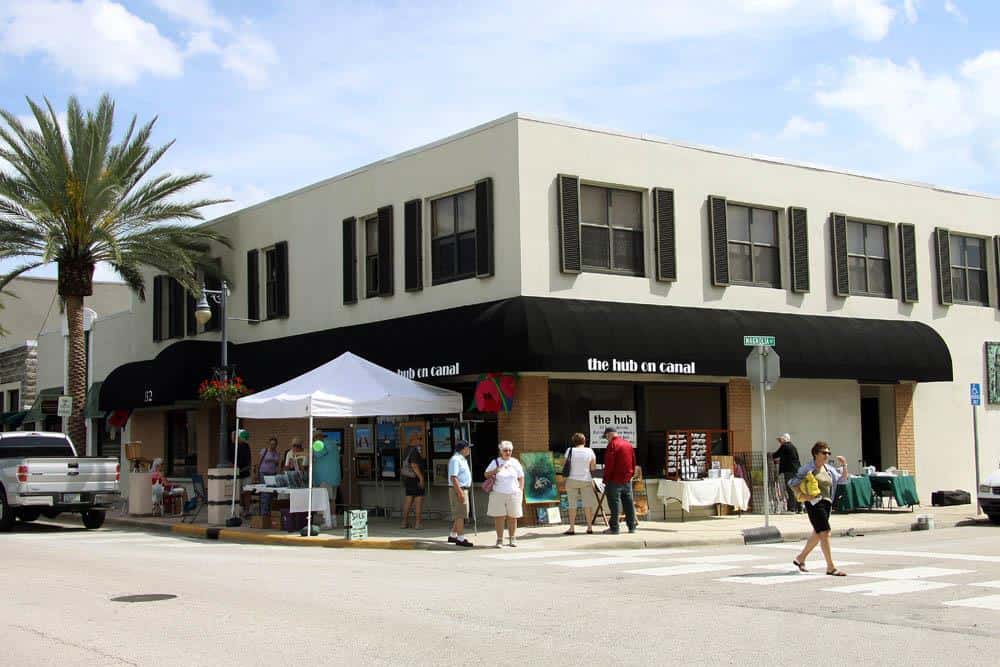 Hub auf der Canal Street