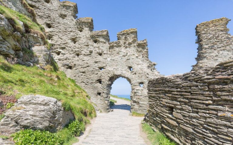 Tintagel Schloss