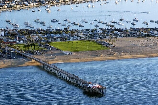 balboa pier beach — newport beach