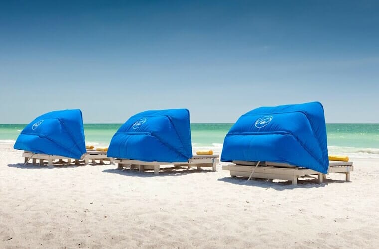 Strandhütte im Tradewinds Grand Island Resort