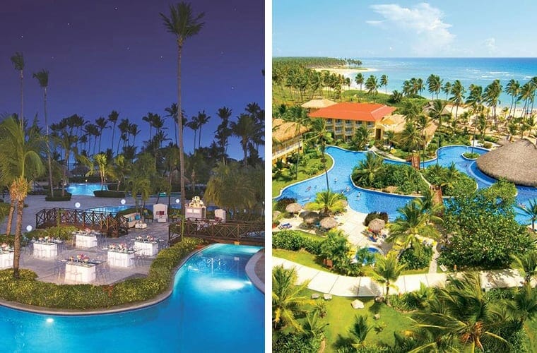 Vergleich der Pools Dreams Palm Beach und Dreams Punta Cana