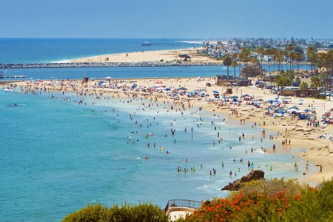 corona del mar state beach — newport beach