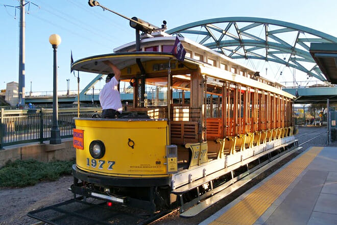 Denver Trolley — Platte River