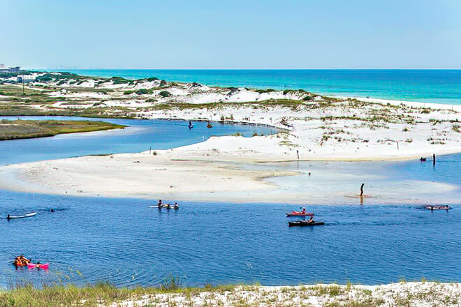 Grayton Beach State Park – Strand von Santa Rosa