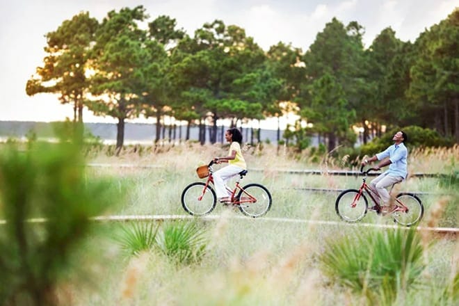 Radwege auf Hilton Head Island