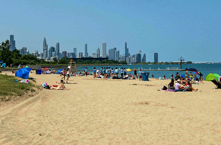 Margaret T. Burroughs Beach – Chicago