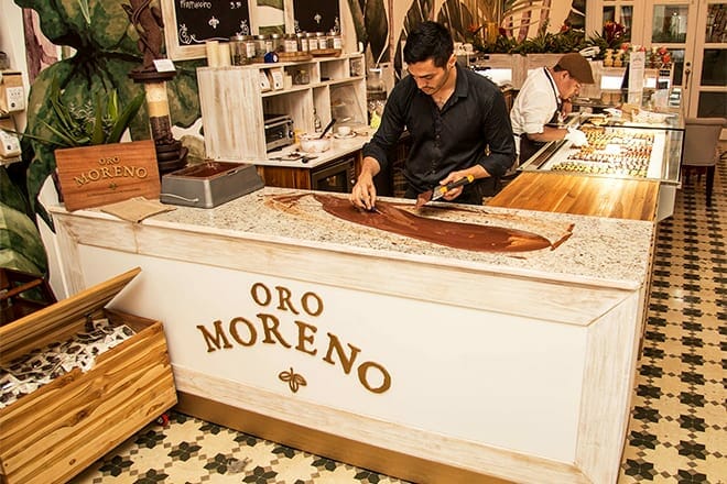 oro moreno tropisches schokoladencafé – panama city