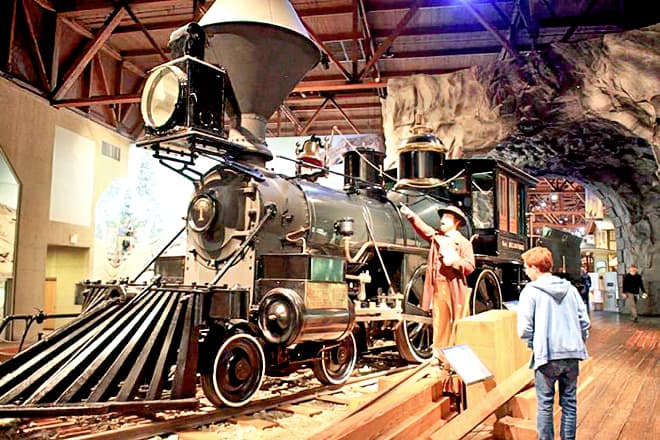 Staatseisenbahnmuseum von Sacramento