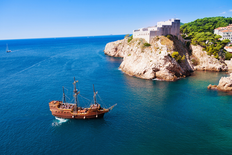 Authentisches Segelschiff