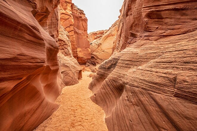 geheime Canyon-Seite