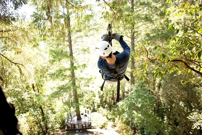 Sonoma Zipline-Abenteuer