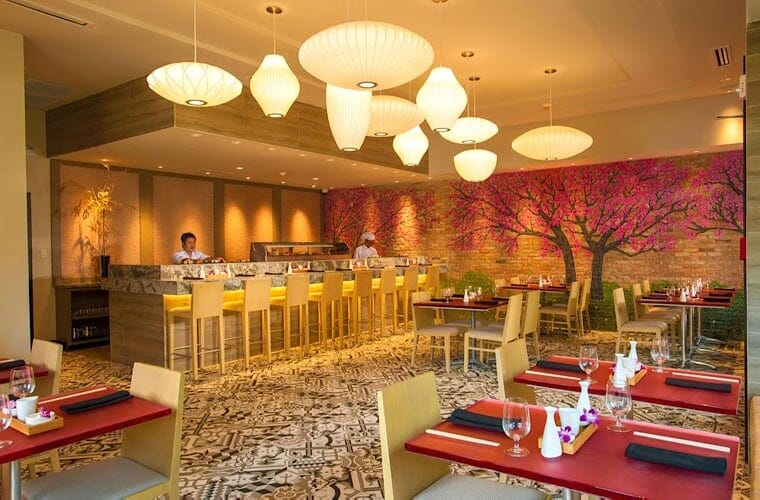 Soja-Sushi-Bar an den Stränden von Negril
