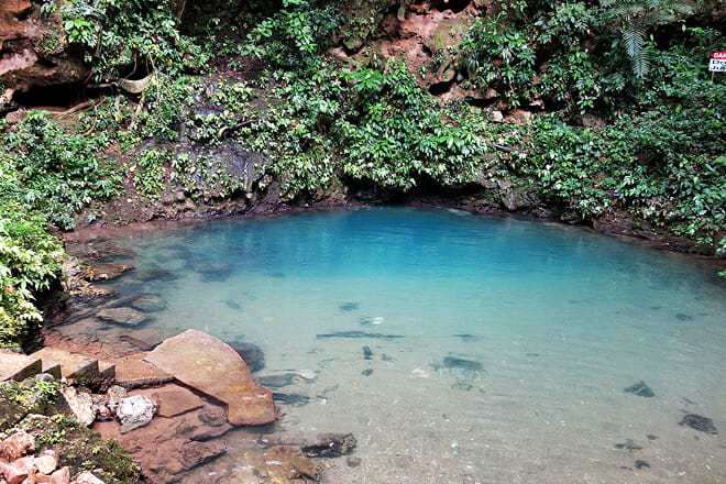 St. Hermans Blue Hole Nationalpark