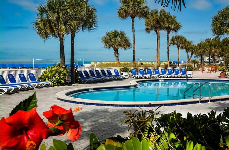 Swimmingpool im Tradewinds Grand Island Resort