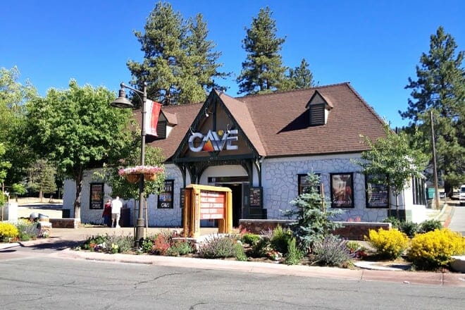 the cave
