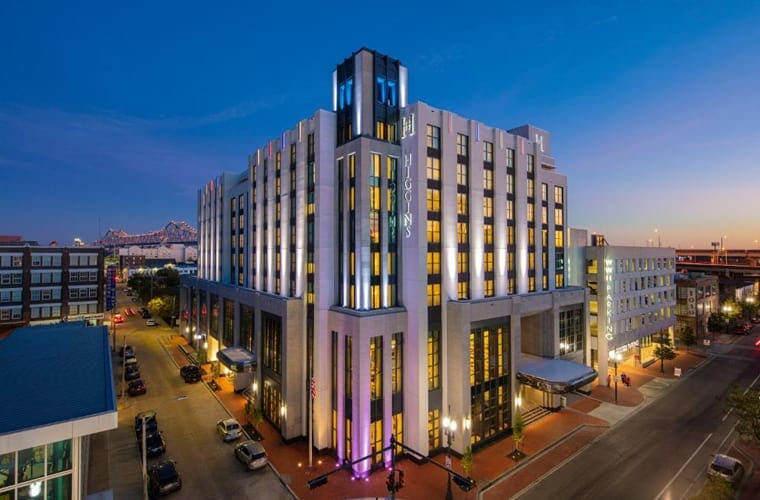 the higgins hotel new orleans, curio collection by hilton