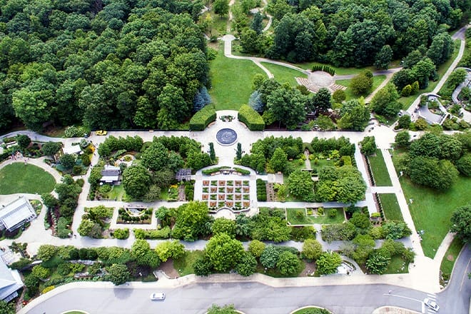 Das Arboretum von North Carolina – South Asheville