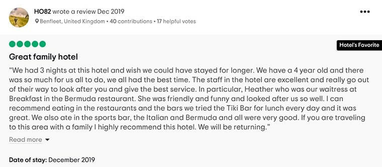 Tradewinds Grand Island Resort Kundenrezension 1
