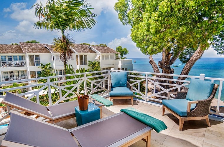 Schatzstrand von eleganten Hotels
