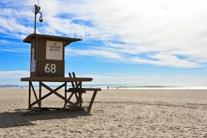Weststrand von Newport