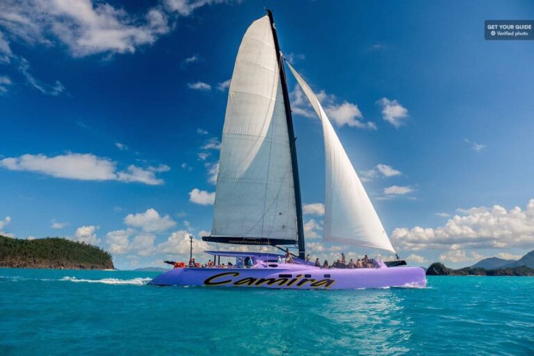 Whitsundays Ganztages-Katamaran-Segelabenteuer