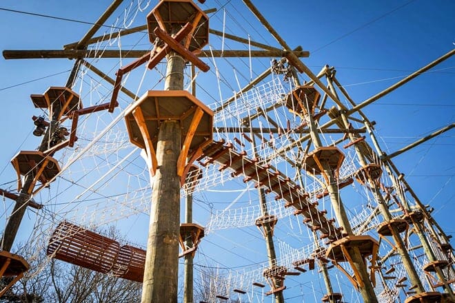 Zipline-Abenteuerpark