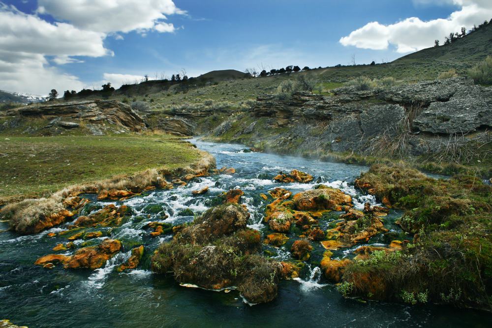 Kochender Fluss, Yellowstone-Nationalpark