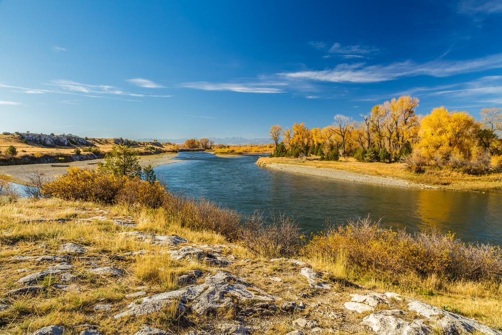 Missouri Headwaters State Park, drei Gabeln