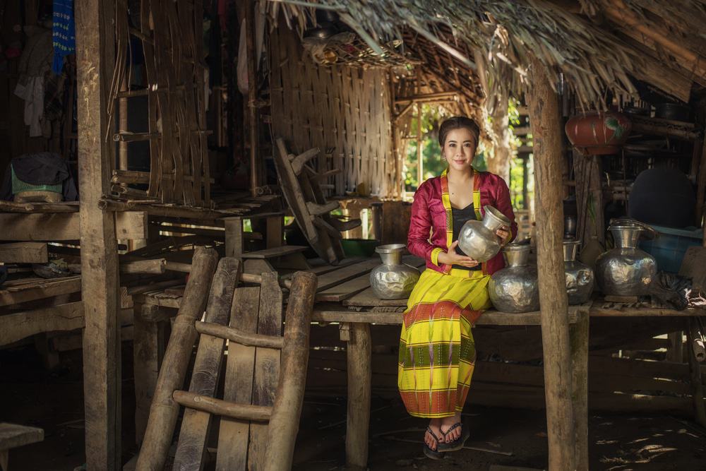 Chin Villages Mrauk U.