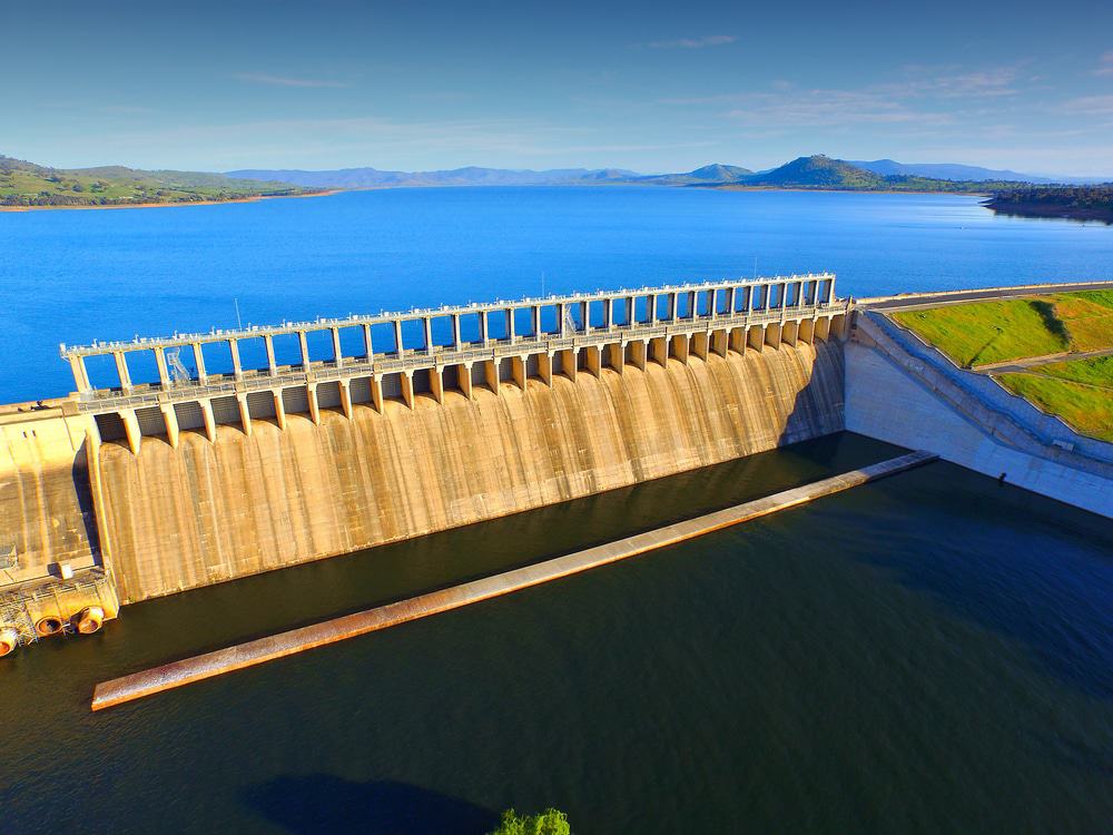 Lake Hume und der Hume Dam
