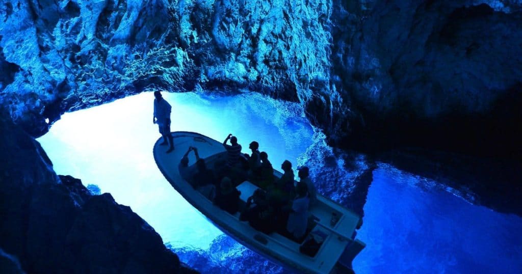 Hvars blaue Höhle