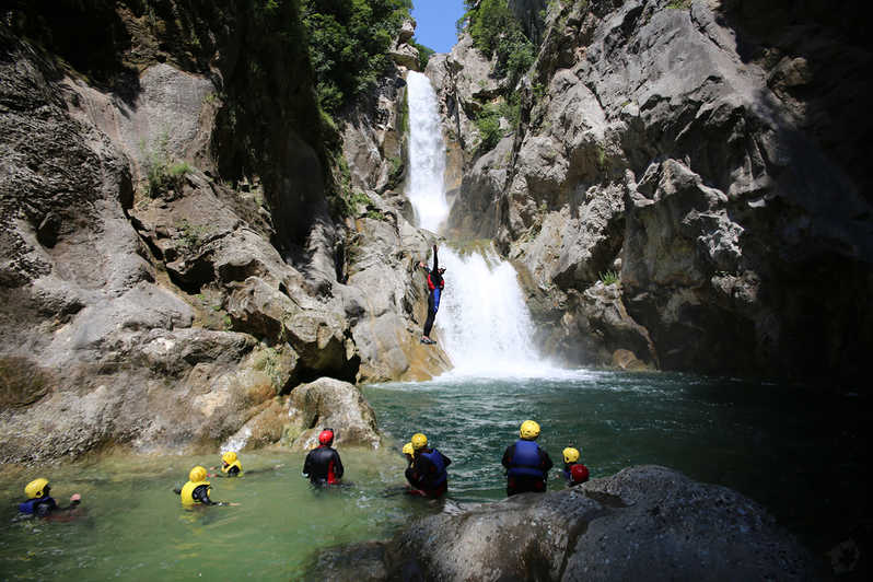 Canyoning auf dem Cetina River 
