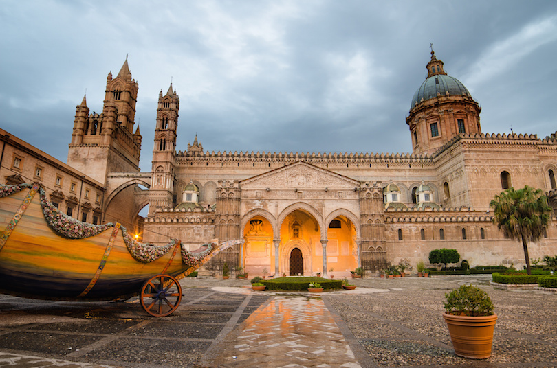 Die Kathedrale von Palermo, Sizilien, Italien