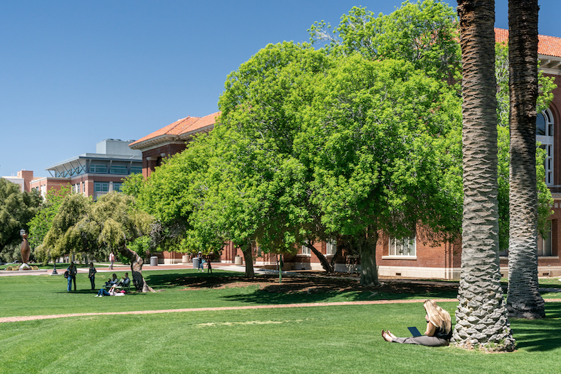 Campus der Universität von Arizona