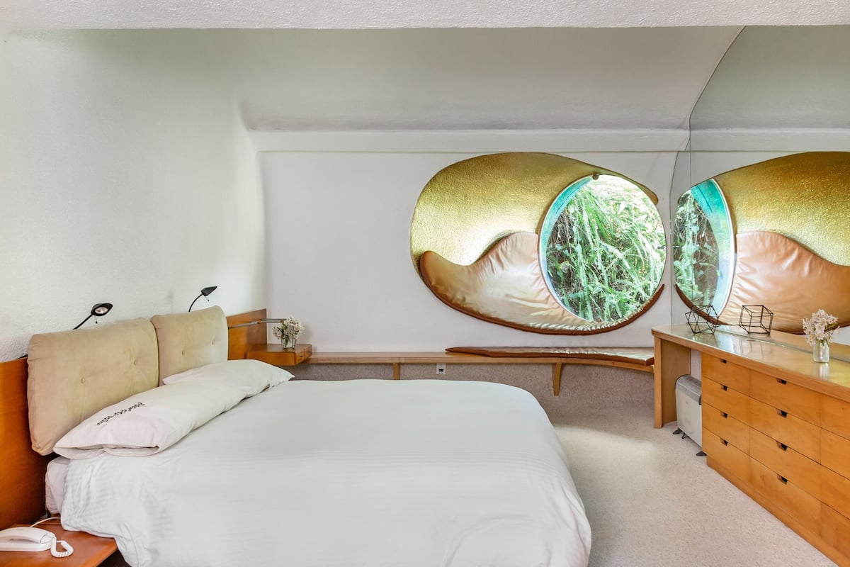 Schlafzimmer in Quetzalcoatls Nest