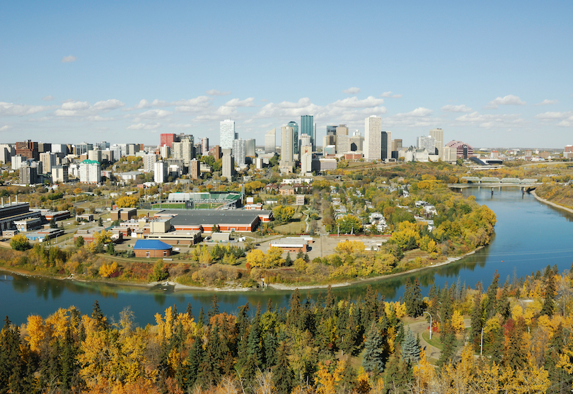 North Saskatchewan River Valley