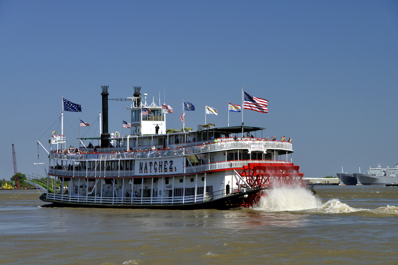 Dampfschiff Natchez