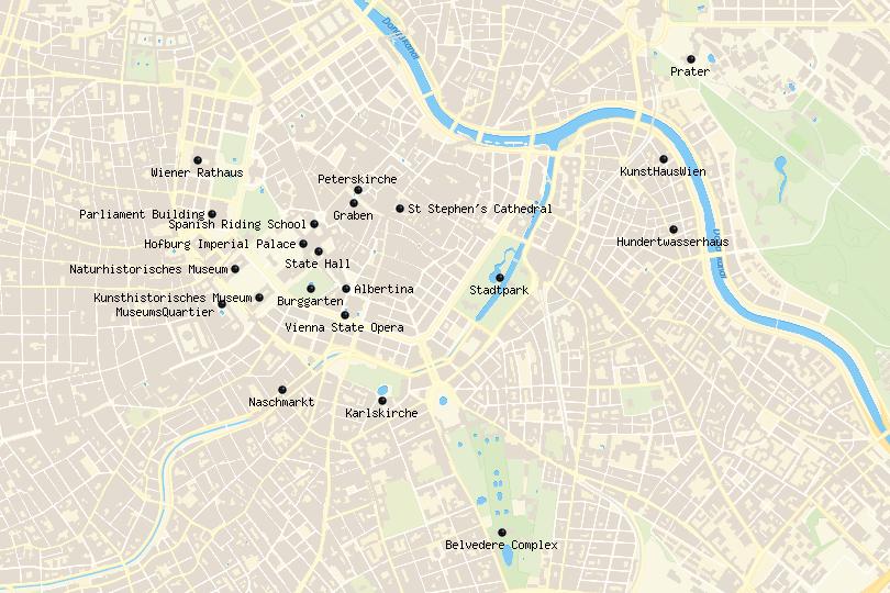 Wien Karte