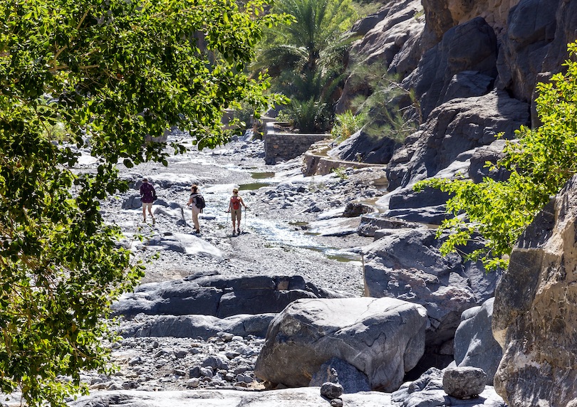 Wadi Nakhr-Schlucht